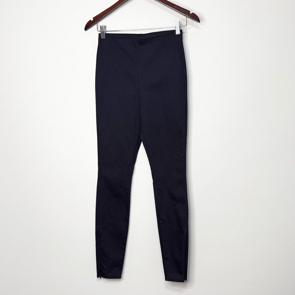H&M Navy Blue Pull On Skinny Pants Size 4